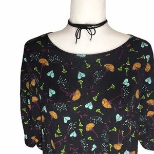 🐞LuLaRoe Irma High Low Tunic size Small EUC